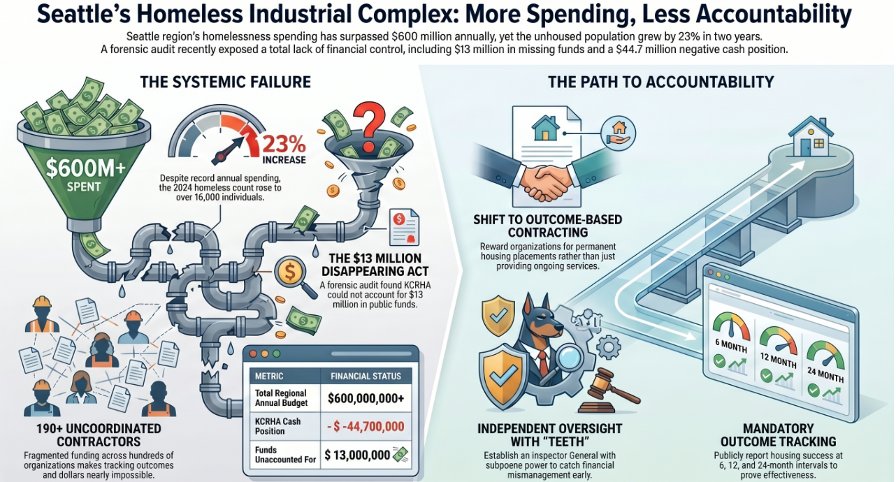 Seattle Homeless Industrial Complex Laid Out